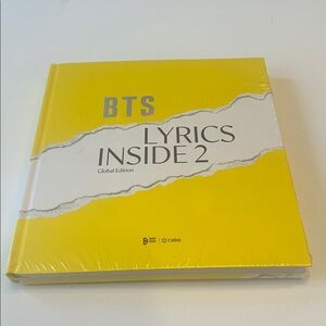 BTS Lyrics Inside 2 Global Edition with mini-book - sealed